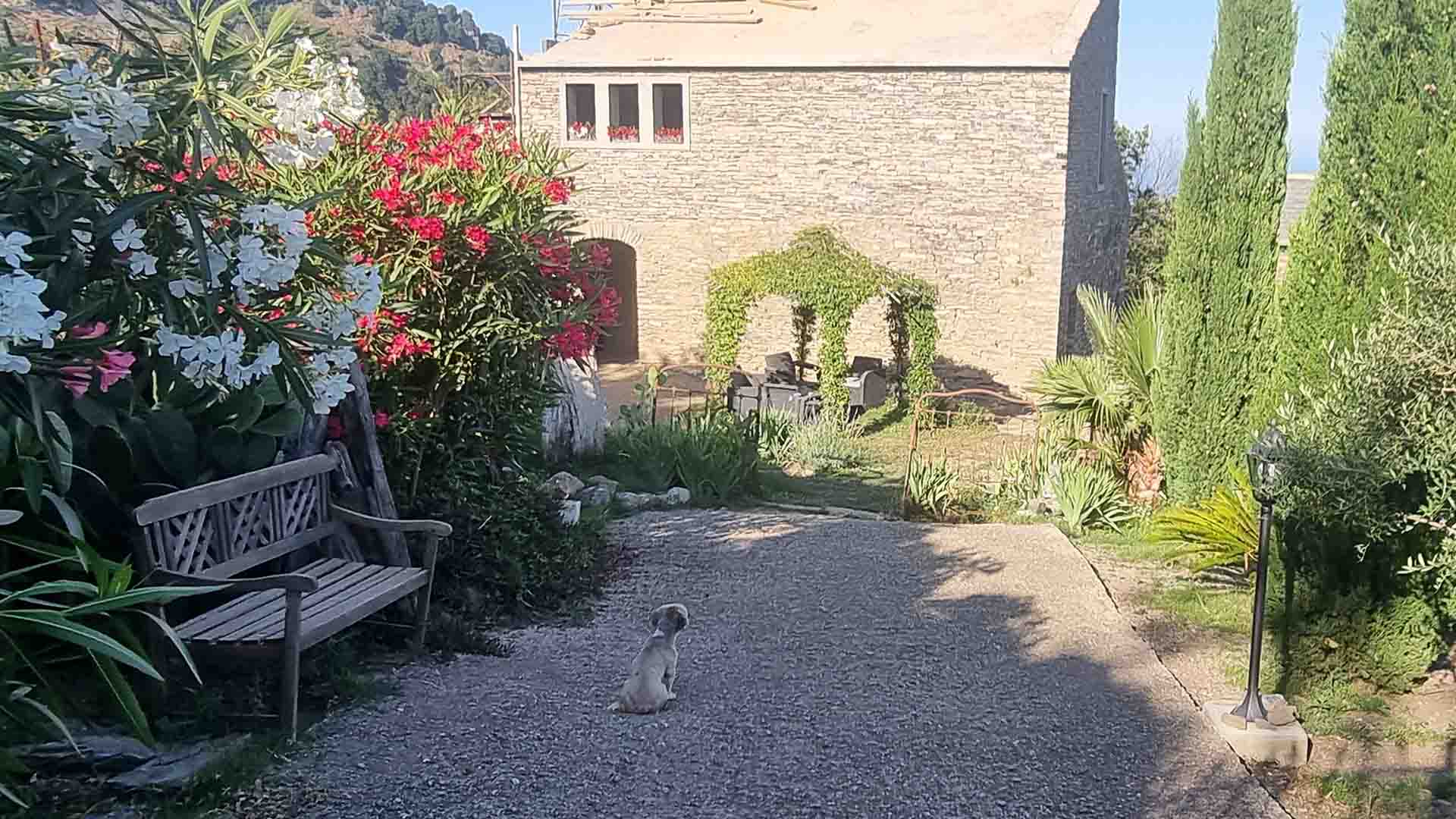 Entrée du domaine Colonna Santini en Corse